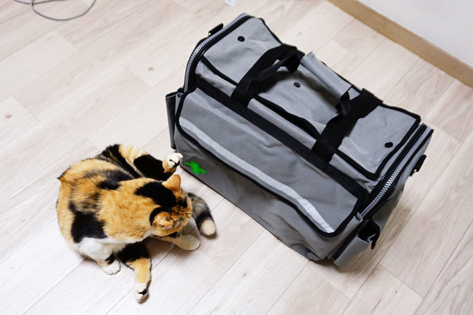 【レビュー】猫の防災キャリー「SOSペットバッグ」を買ってみた。